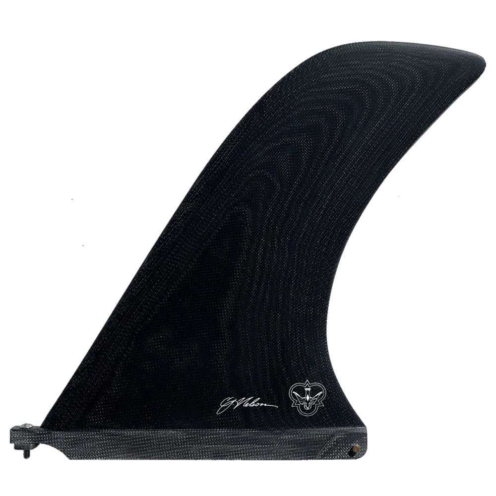 Flying Diamonds - CJ Nelson - Noserider - Black Single Fin Flying Diamonds