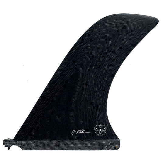 Flying Diamonds - CJ Nelson - Noserider - Black Single Fin Flying Diamonds