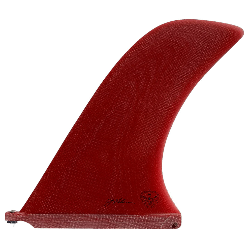 Flying Diamonds - CJ Nelson - Noserider - Red Single Fin Flying Diamonds