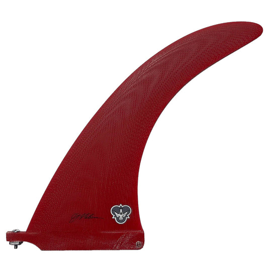Flying Diamonds - CJ Nelson - Parallax - Red Single Fin Flying Diamonds Red 9.5"