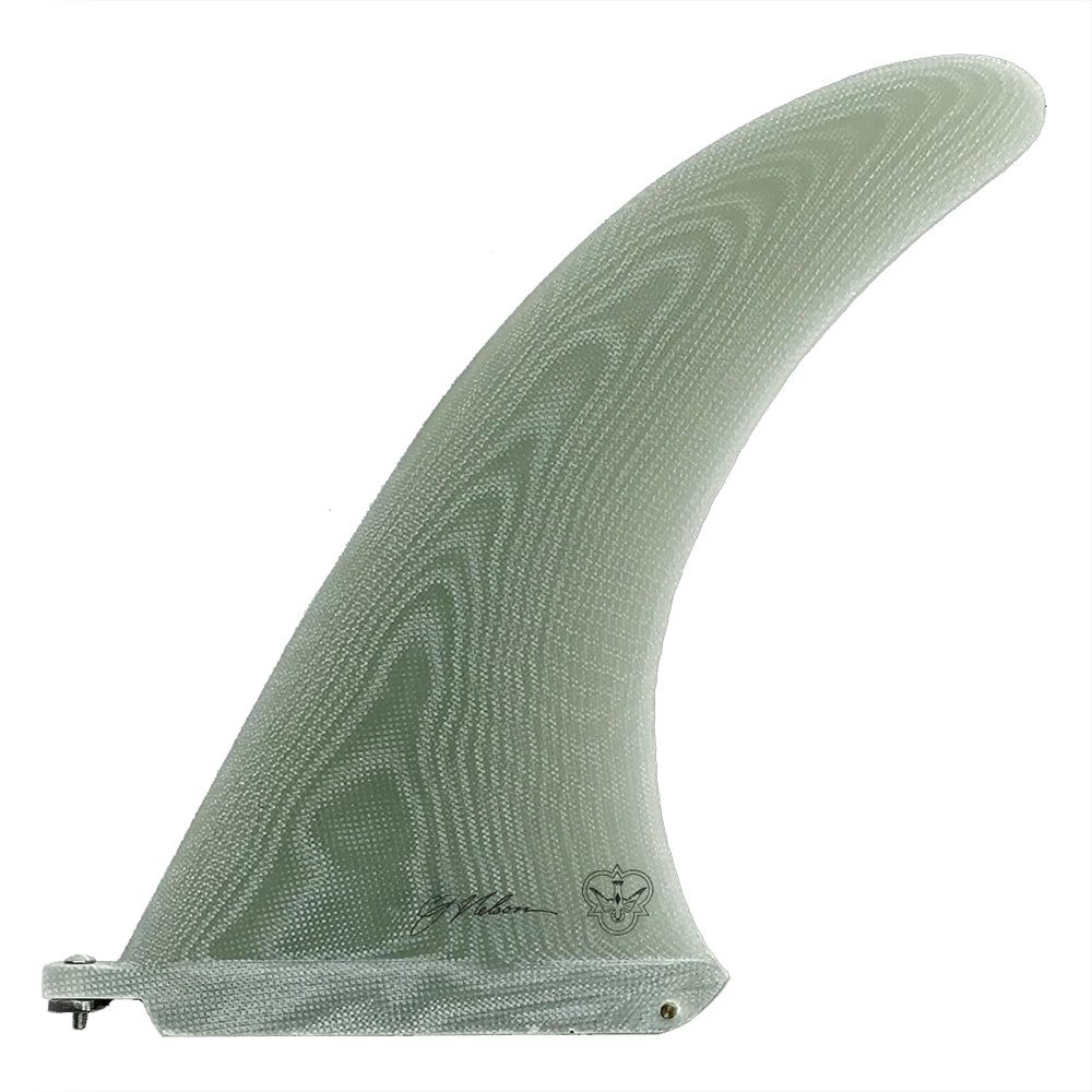 Flying Diamonds - CJ Nelson - Power Flex - Clear Single Fin Flying Diamonds Clear 9.5"