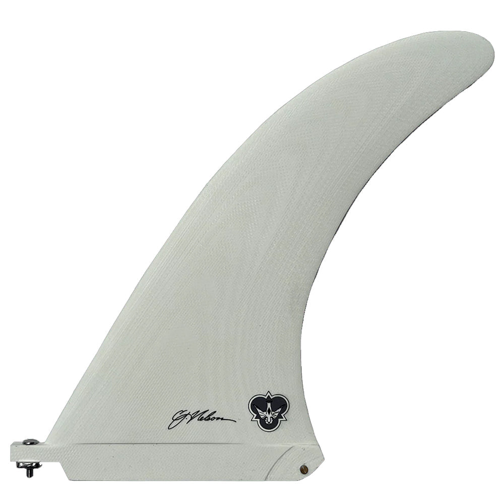 Flying Diamonds - CJ Nelson - Power Flex - White Single Fin Flying Diamonds