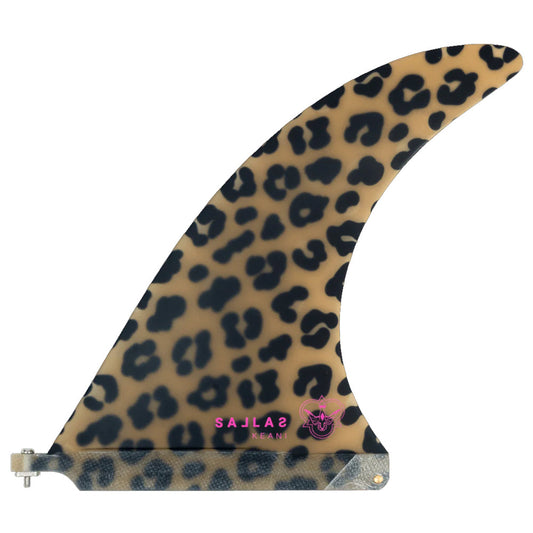 Flying Diamonds - Kai Sallas - Keani Canullo - Yellow Leopard Single Fin Flying Diamonds Yellow Leopard 9"