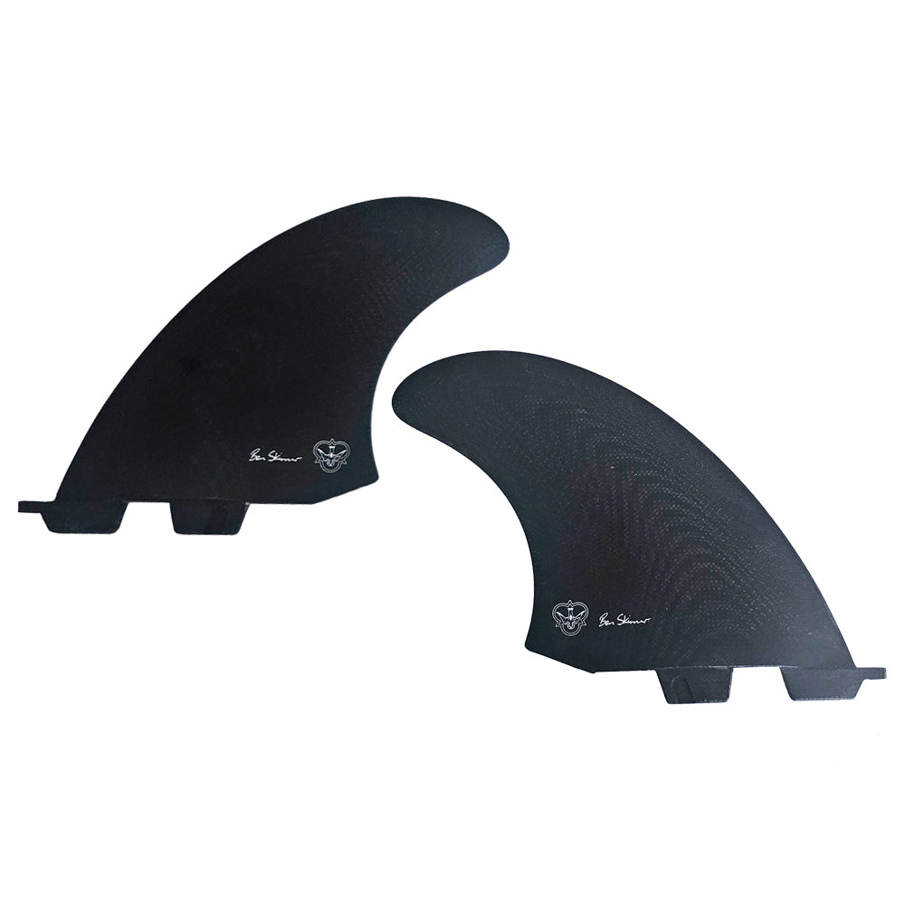 Flying Diamonds - Skindog - Twin Fins FCS II - Black Sidebite Flying Diamonds Black 5 7/16"