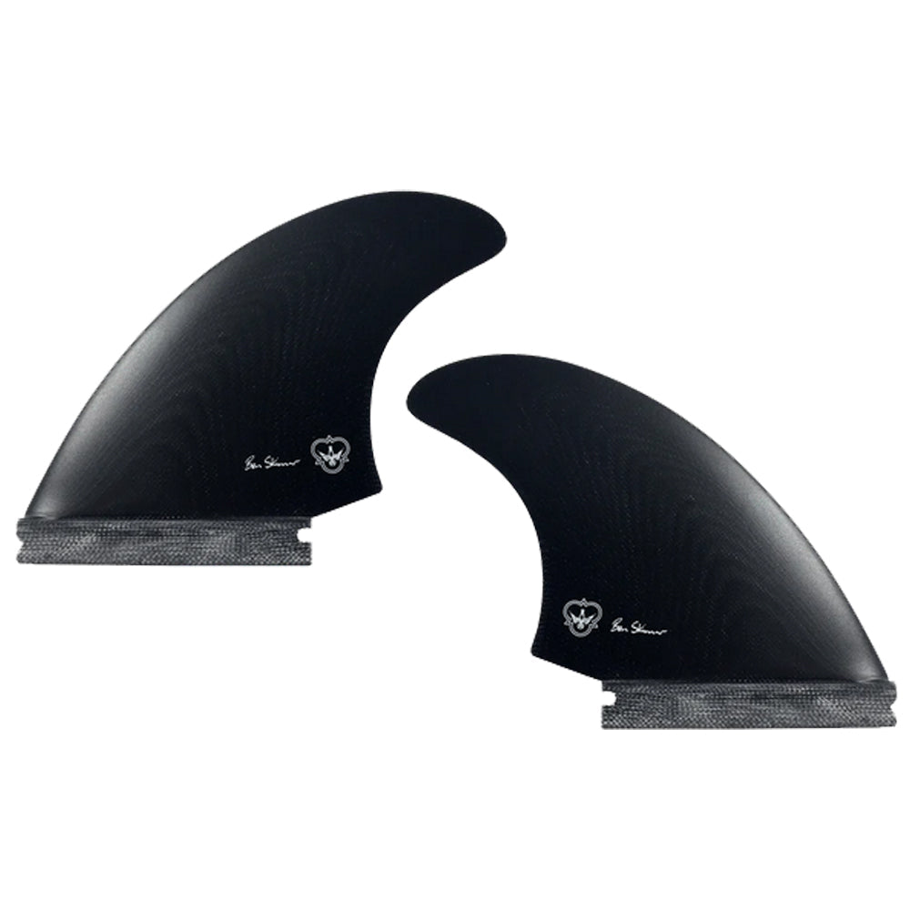 Flying Diamonds - Skindog - Twin Fins Futures - Black Sidebite Flying Diamonds Black 5 7/16"