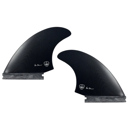 Flying Diamonds - Skindog - Twin Fins Futures - Black Sidebite Flying Diamonds Black 5 7/16"