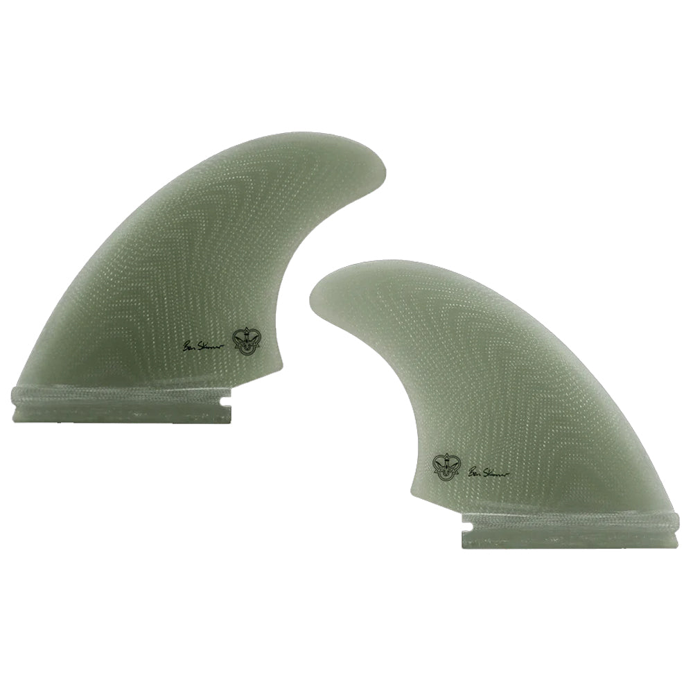 Flying Diamonds - Skindog - Twin Fins Futures - Clear Sidebite Flying Diamonds Clear 5 7/16"