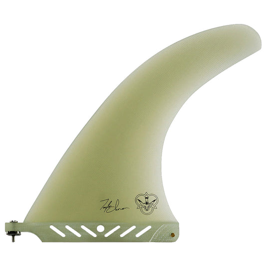 Flying Diamonds - Taylor Jensen - Power Drive - Clear Single Fin Flying Diamonds Clear 8"