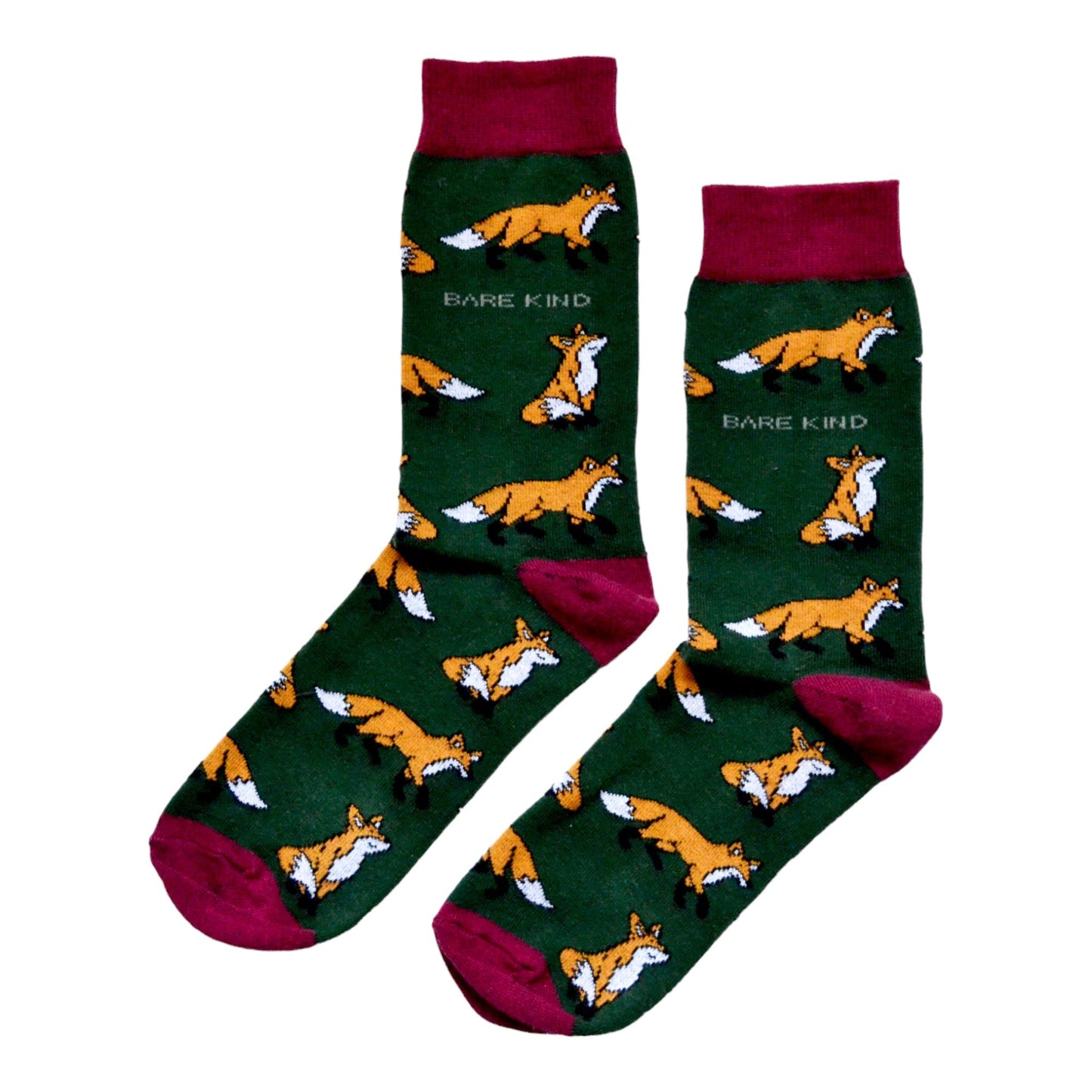 Save the Foxes Bamboo Socks Socks Bare Kind