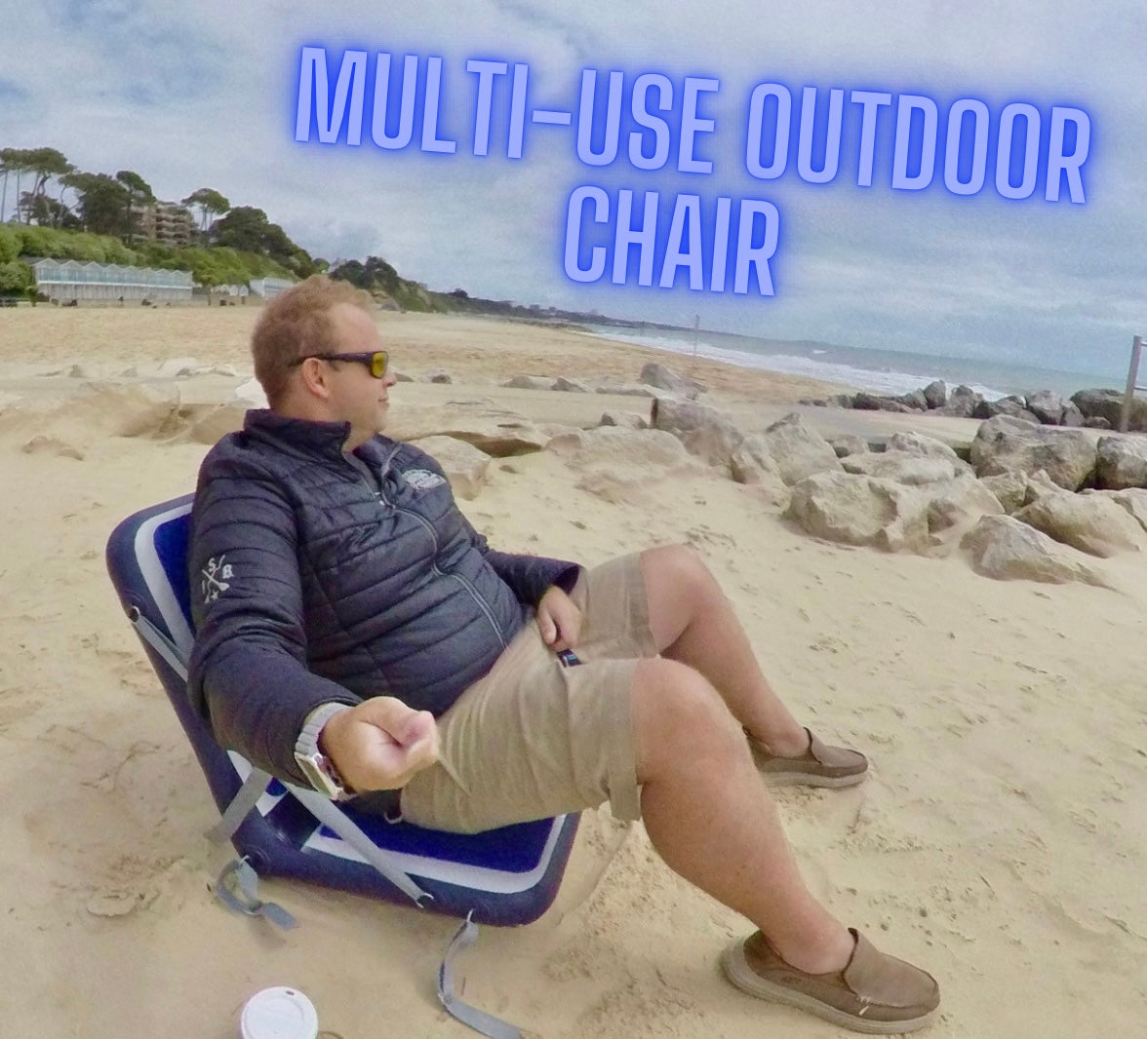 Adaptive Inflatable Paddle Board SUP Kayak Seat | Beach |Multi-Use Camping Chair FatStick Boards