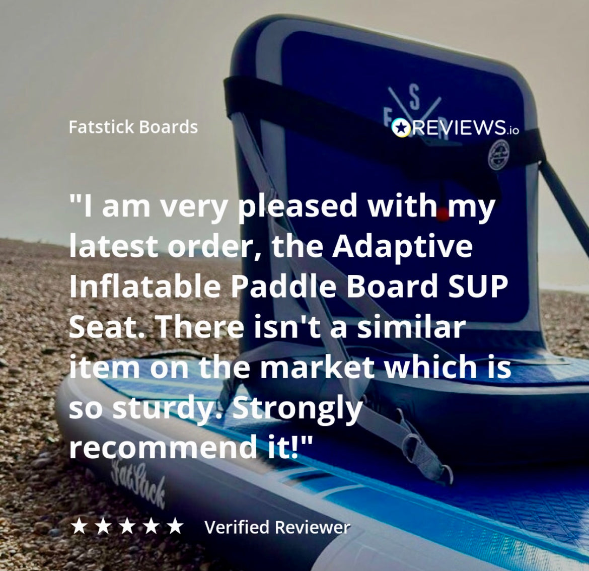 Adaptive Inflatable Paddle Board SUP Kayak Seat | Beach |Multi-Use Camping Chair FatStick Boards