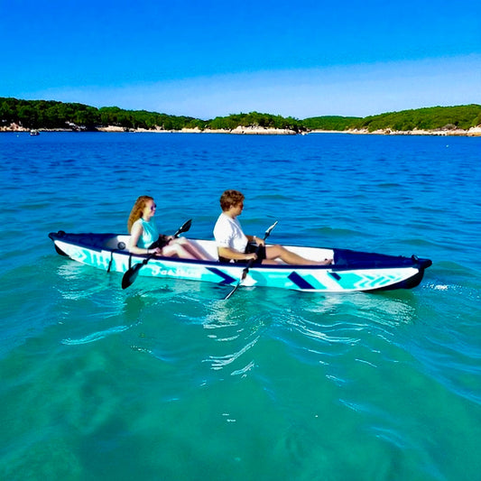 Inflatable 1 & 2 Person Drop Stitch Kayak Package | Canoe | iKayak Sale items FatStick Boards