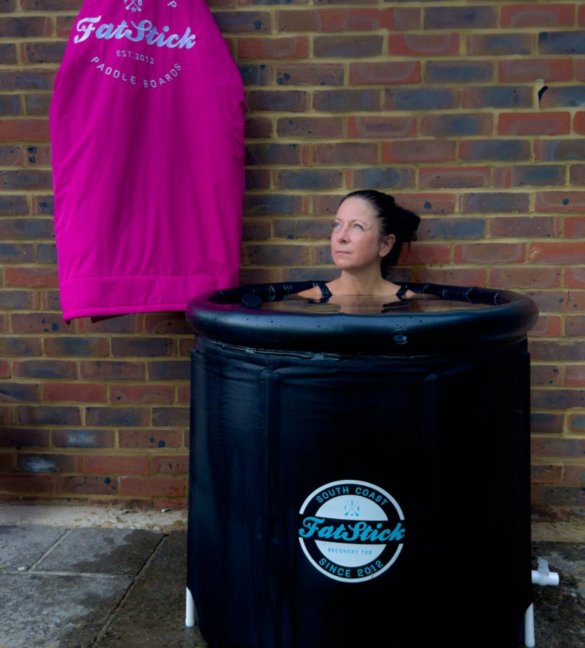 FatStick Recovery Ice Bath | Cold Water Therapy & Recovery Plunge Tub | Round/Oval Accessories/Bags FatStick Boards