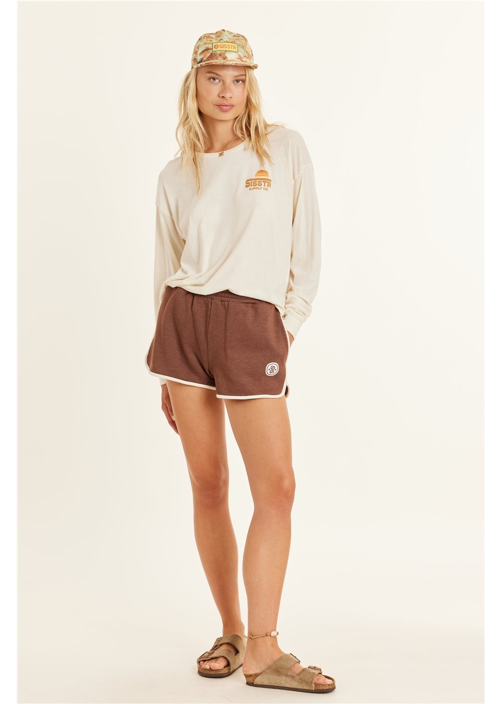 Sisstrevolution Nani Fleece Short ladies shorts Sisstrevolution espresso S