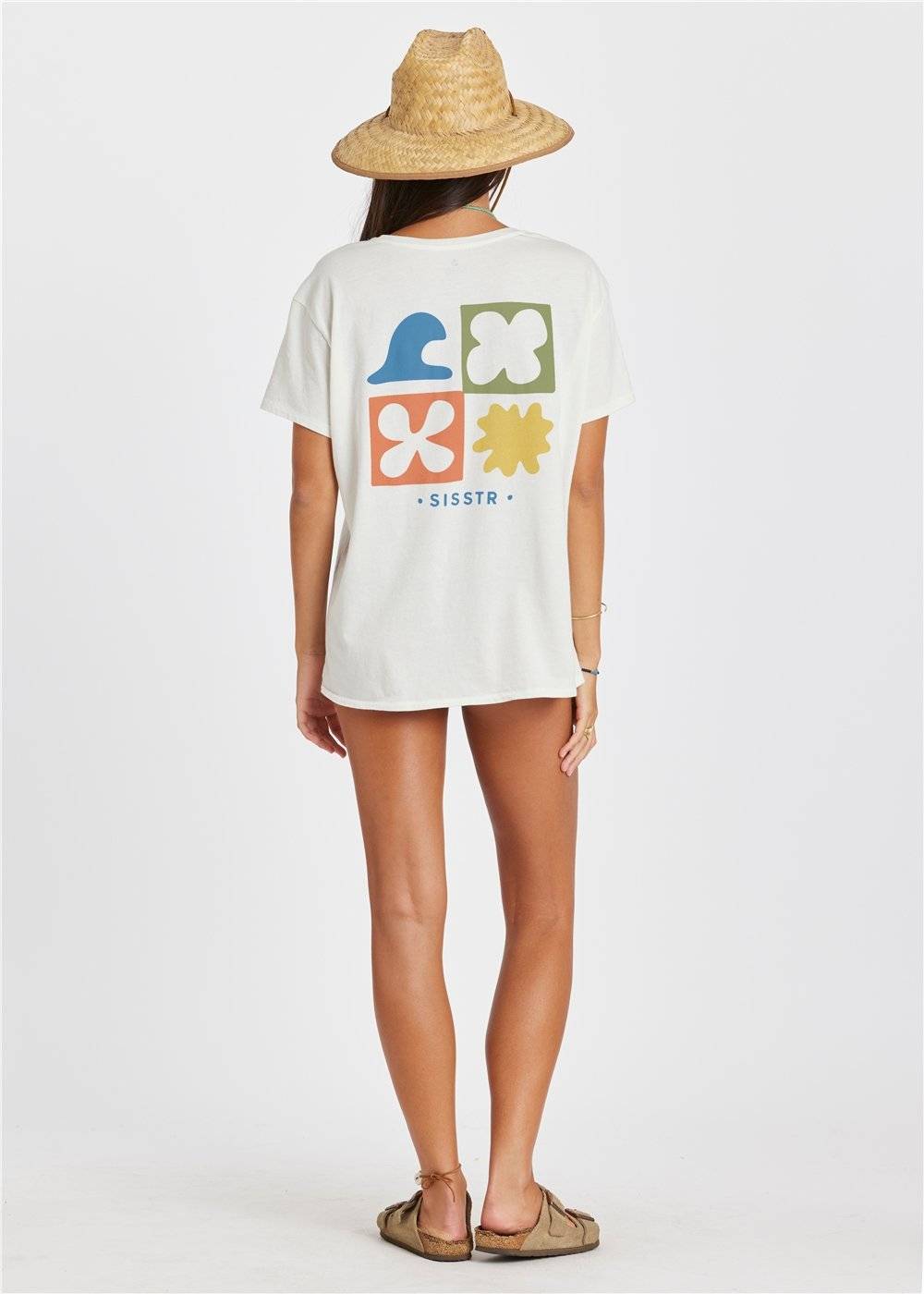 Sisstr Lou Boyfriend Short Sleeve Tee ladies tee Sisstrevolution