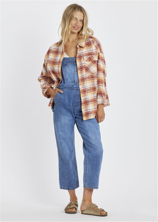 sisstrevolution Lighthouse Lure Ls Woven ladies blouse Sisstrevolution Henna XS