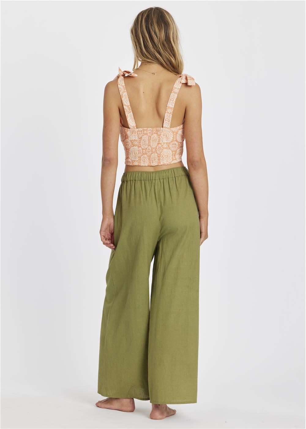 Sisstr Always Golden Woven Tank ladies vest Sisstrevolution