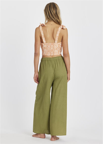 Sisstr Always Golden Woven Tank ladies vest Sisstrevolution