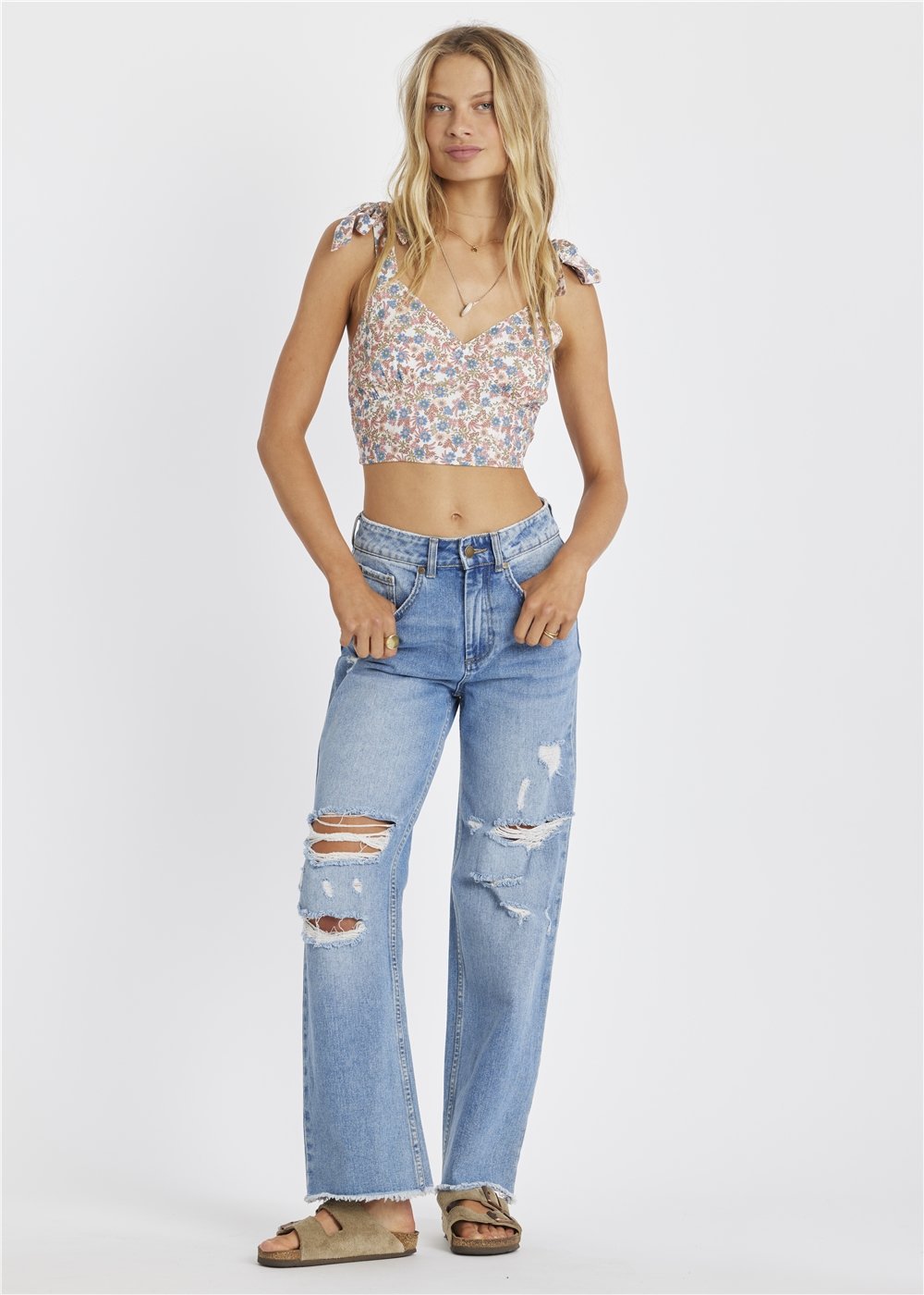 Sisstr Sundaze Woven Tank ladies vest Sisstrevolution