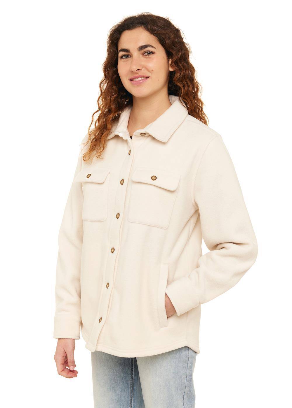 Sisstr Michelle Eco-Zy Shirt ladies jacket Sisstrevolution Sea Salt XS