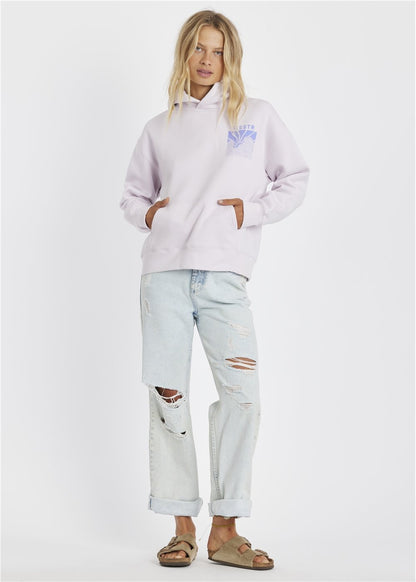 Sisstr Surf Long Sleeve Fleece Hoodie ladies hood Sisstr light orchid S