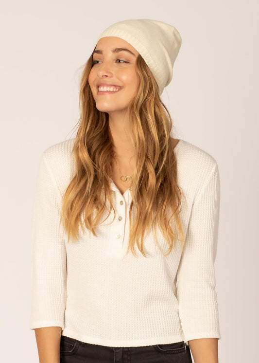 Sisstrevolution Covered Peaks Knit Beanie ladies hat Sisstrevolution