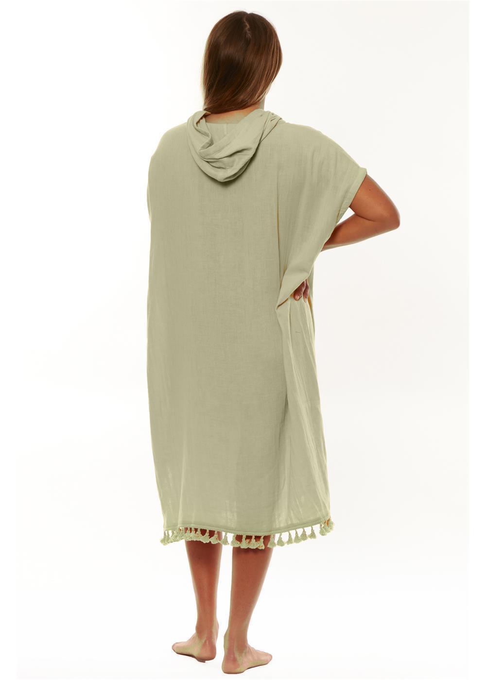 Sisstrevolution Sunny side hooded towel poncho Sisstrevolution