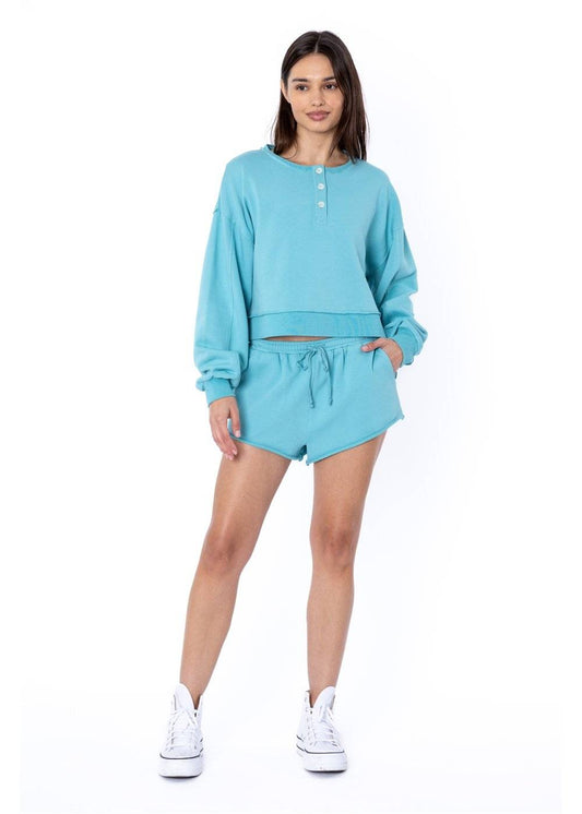 Sisstr Hoffman Bay LS Fleece ladies crew Sisstr