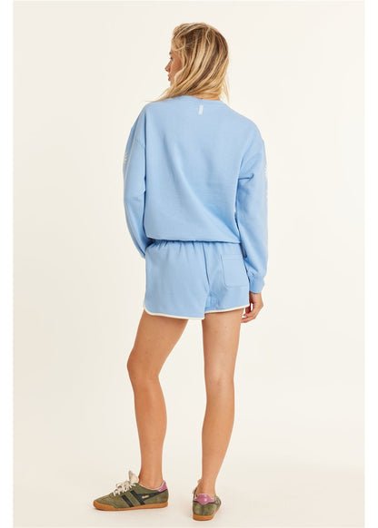 Sisstrevolution Lucia Long Sleeve Fleece Crew ladies crew Sisstrevolution
