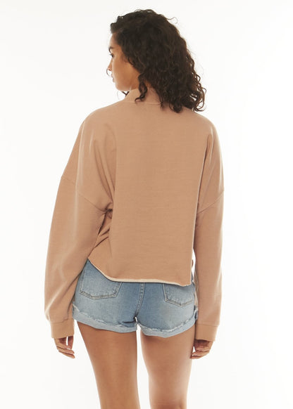 Sisstrevolution Bonfire LS Fleece ladies crew Sisstrevolution