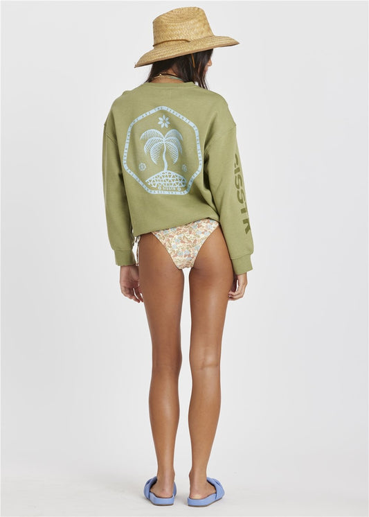 Sisstr Day Trip Ls Crew Fleece ladies crew Sisstrevolution