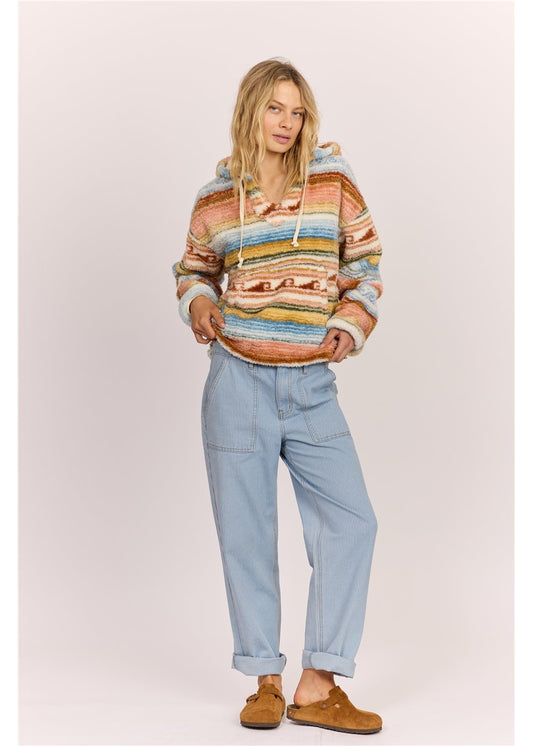 Sisstr Ocean Callin' Fleece ladies hood Sisstrevolution