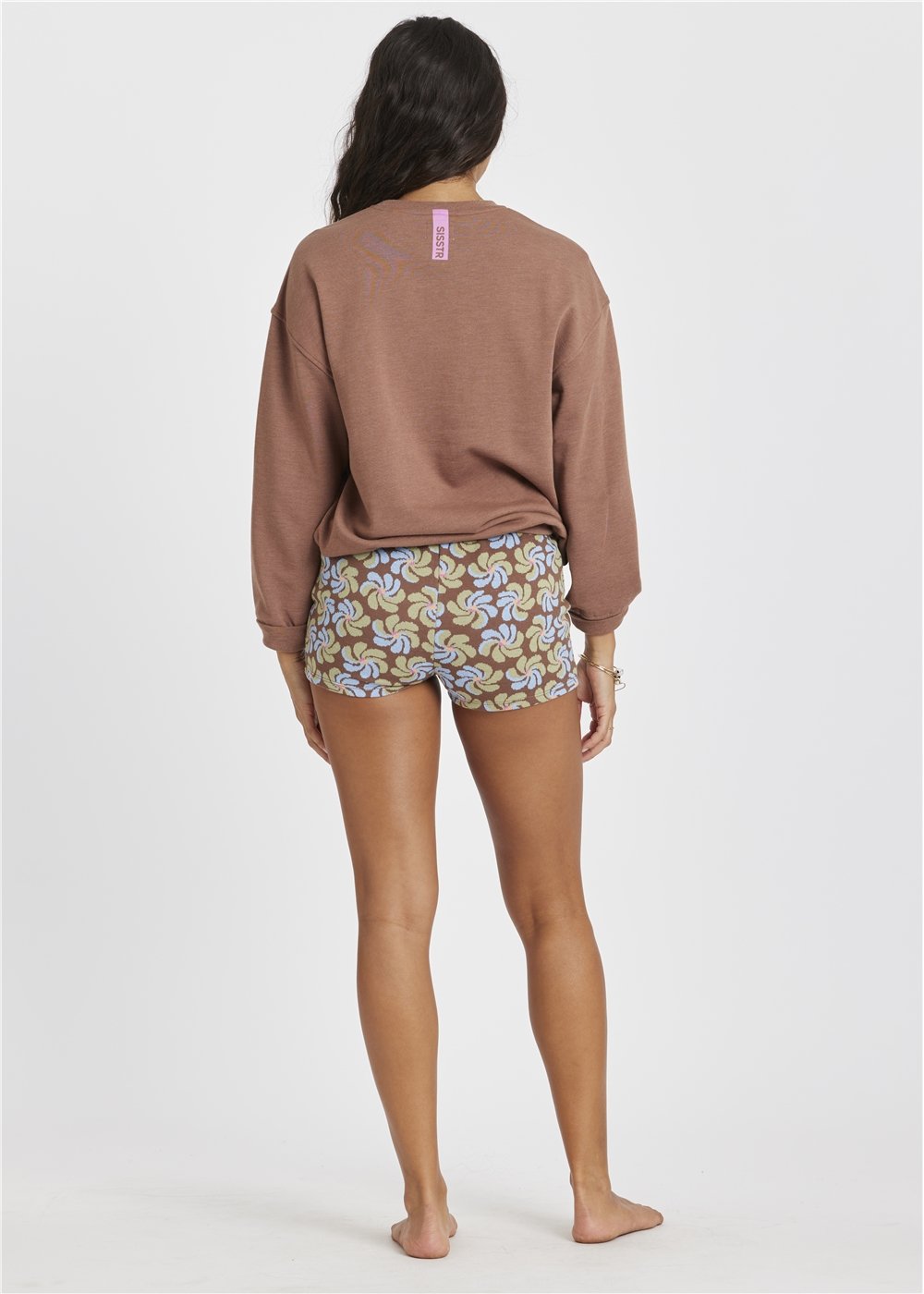 Sisstrevolution Emery LS Fleece ladies crew Sisstrevolution