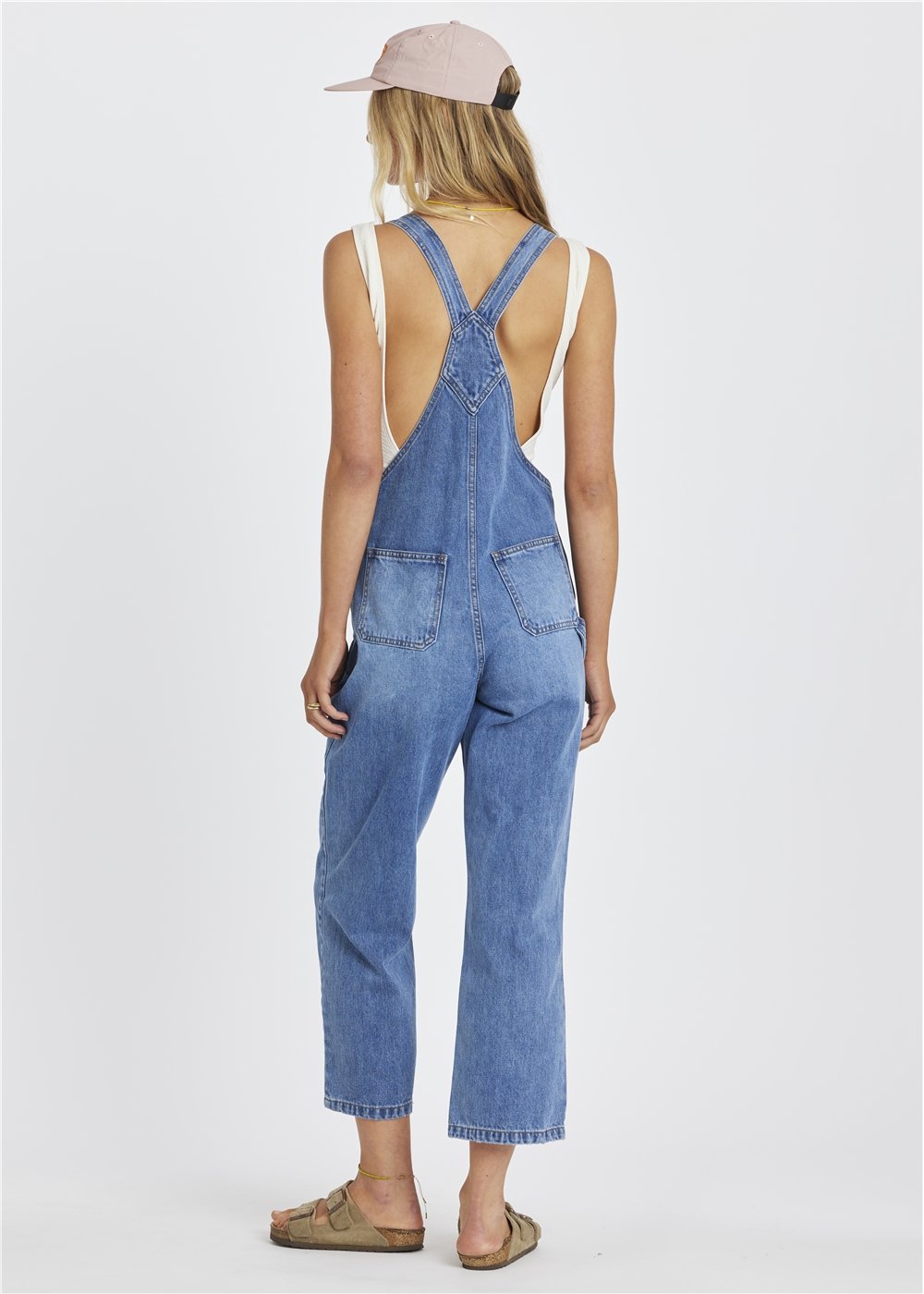 Sisstr Kick Back Woven Overall ladies jump suit Sisstrevolution