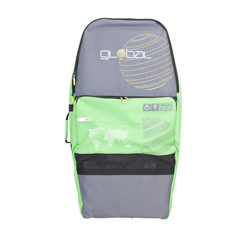 Global System S2 Bodyboard Bag (Two Board) bodyboard bag Global Grey
