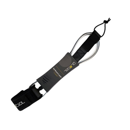 Global Surfboard Leash 8'0 Surf Leash Global Black
