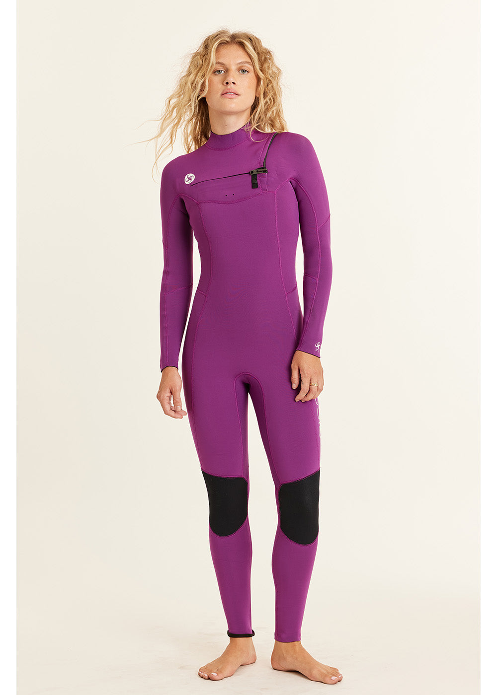 SISSTR 7 Seas 5/4 Chest Zip Wetsuit ladies wetsuits Sisstr Violet UK4