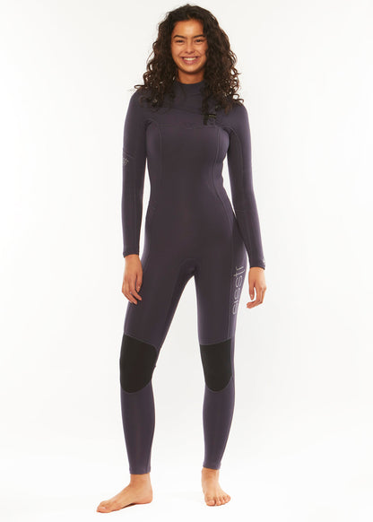 Sisstrevolution 7 seas 4/3 chest zip wetsuit ladies wetsuits Sisstrevolution Starlight UK6