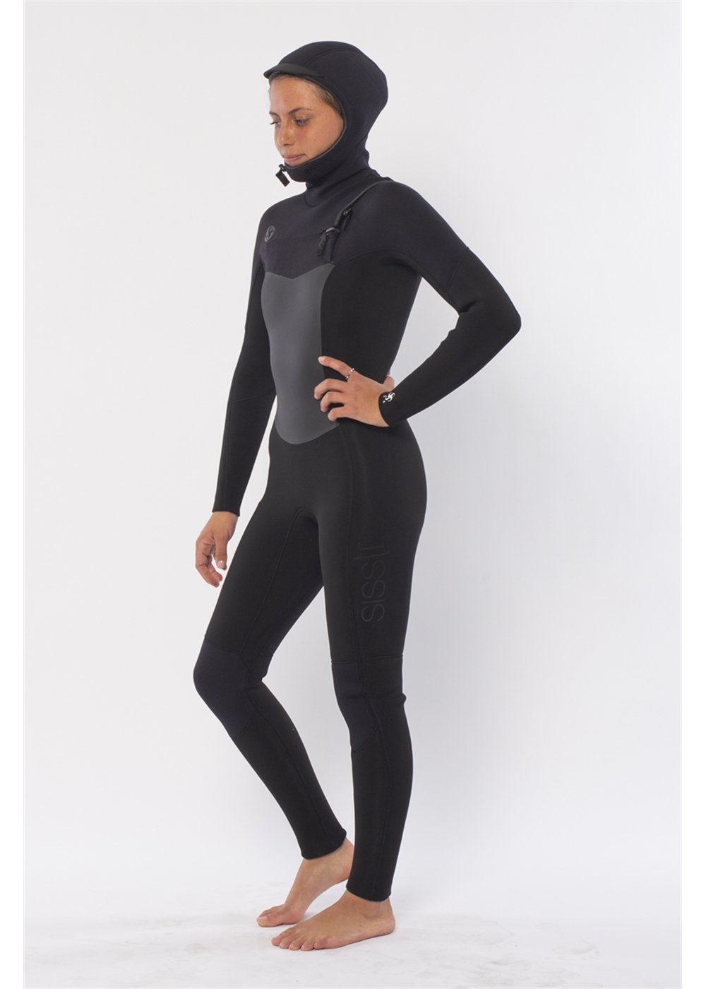 Sisstr 7 seas 5/4 Hooded Chest Zip Wetsuit ladies wetsuits Sisstr