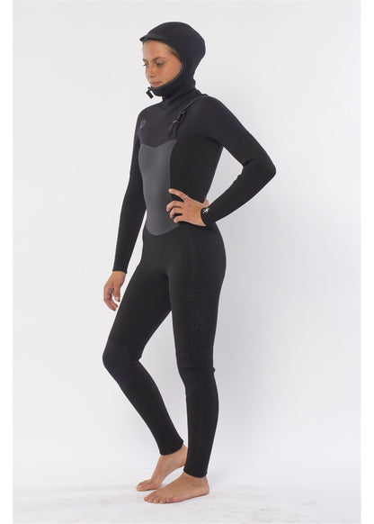 Sisstr 7 seas 5/4 Hooded Chest Zip Wetsuit ladies wetsuits Sisstr
