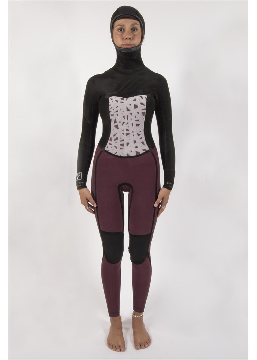 Sisstr 7 seas 5/4 Hooded Chest Zip Wetsuit ladies wetsuits Sisstr