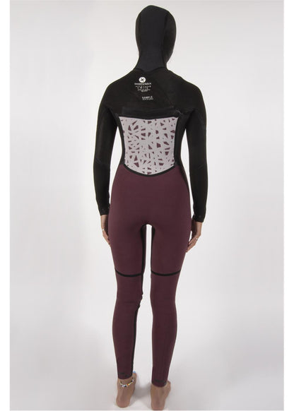 Sisstr 7 seas 5/4 Hooded Chest Zip Wetsuit ladies wetsuits Sisstr