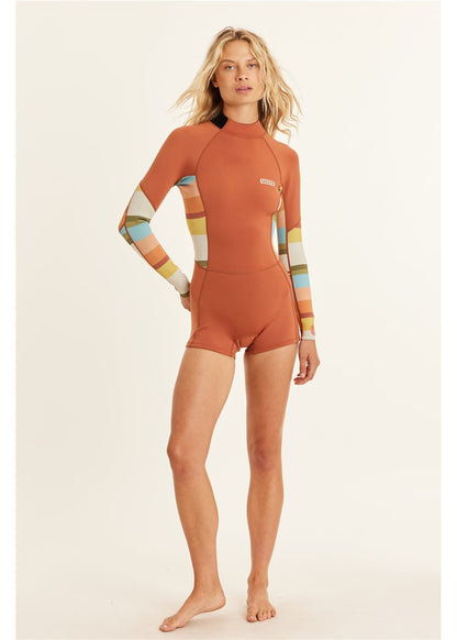 Sisstr 2/2 Summer Seas L/S Wetsuits ladies wetsuits Sisstrevolution Henna UK8