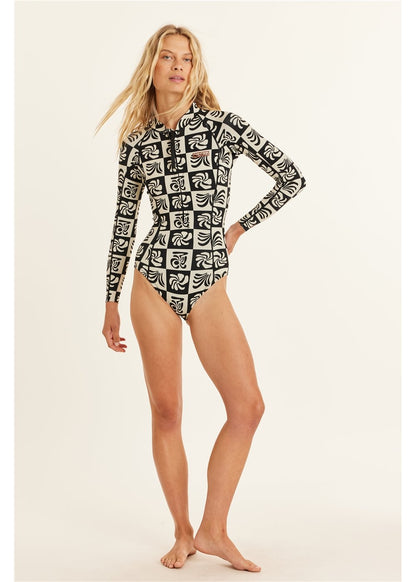 Sisstr Summer Seas L/S Cheeky 1mm Wetsuits BCS ladies wetsuits Sisstrevolution