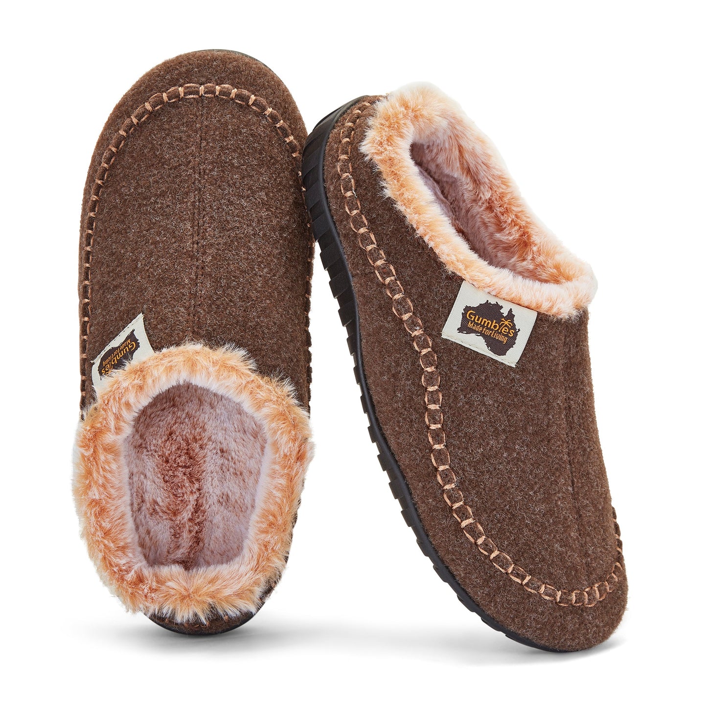 Ossa Low - Women's - Chocolate & Cream Ossa Low Slippers Gumbies