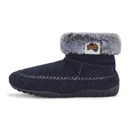 Ossa High - Women's - Navy & Grey Ossa High Slippers Gumbies