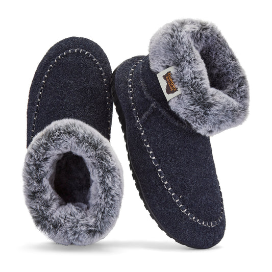Ossa High - Men's - Navy & Grey Ossa High Slippers Gumbies