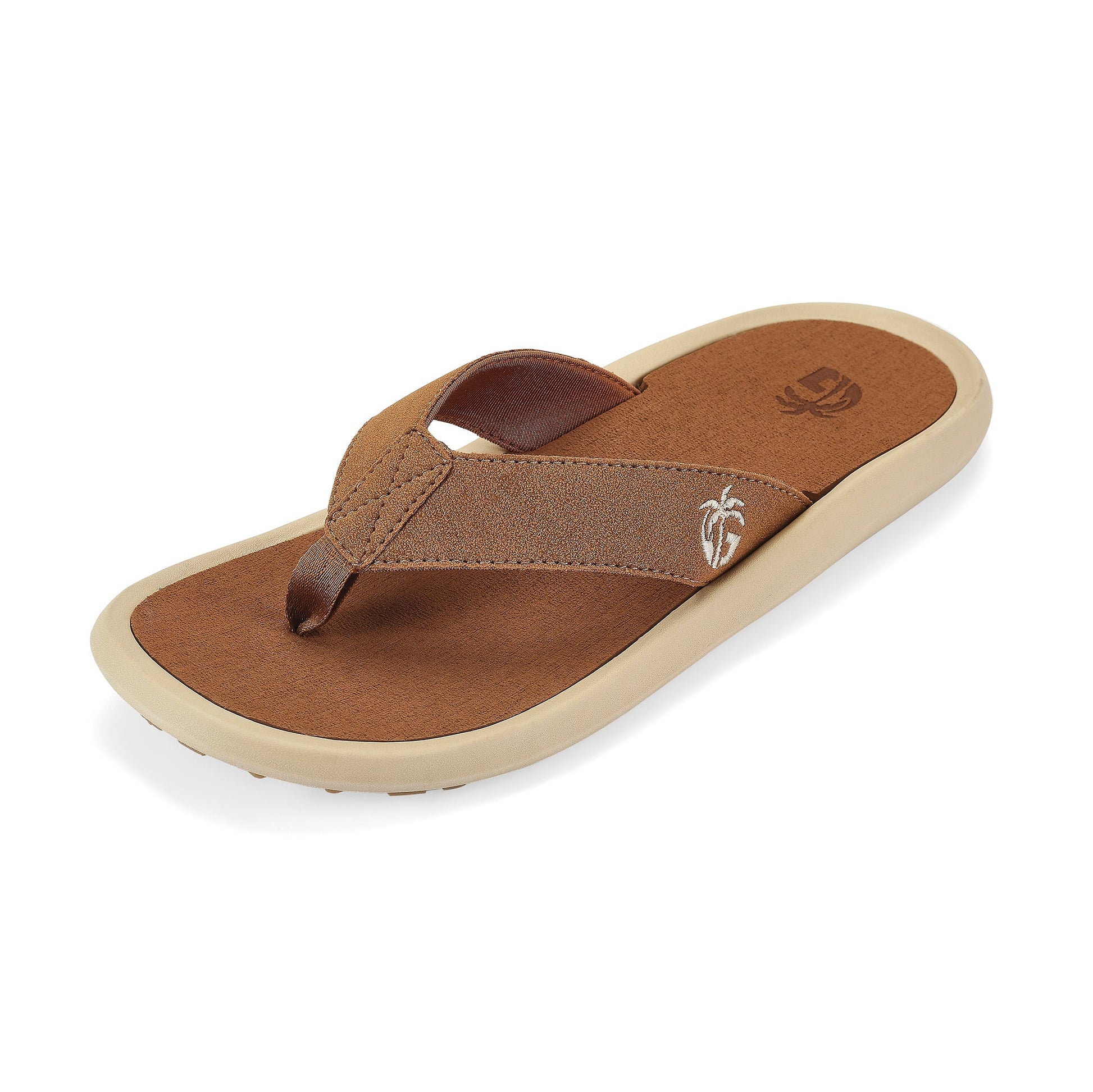 Noosa Flip-Flops - Men's - Latte Noosa Flip-Flops Gumbies