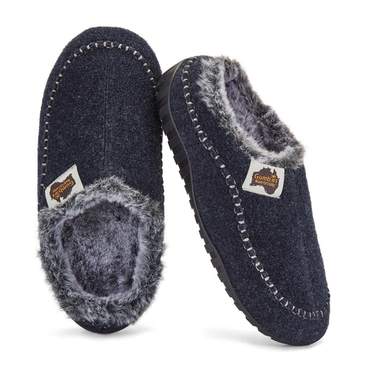 Ossa Low - Men's - Navy & Grey Ossa Low Slippers Gumbies