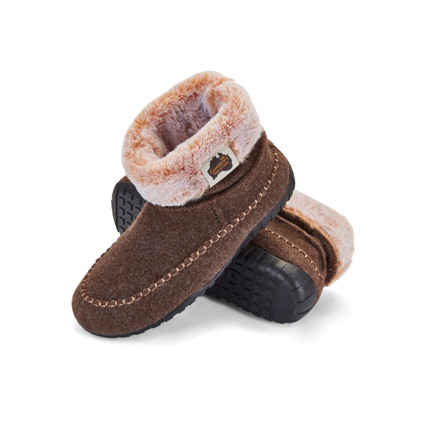 Ossa High - Men's - Chocolate & Cream Ossa High Slippers Gumbies